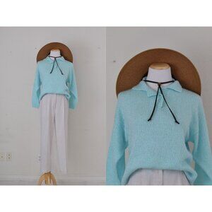 Vintage 80s Pullover Acrylic Sweater size S‎